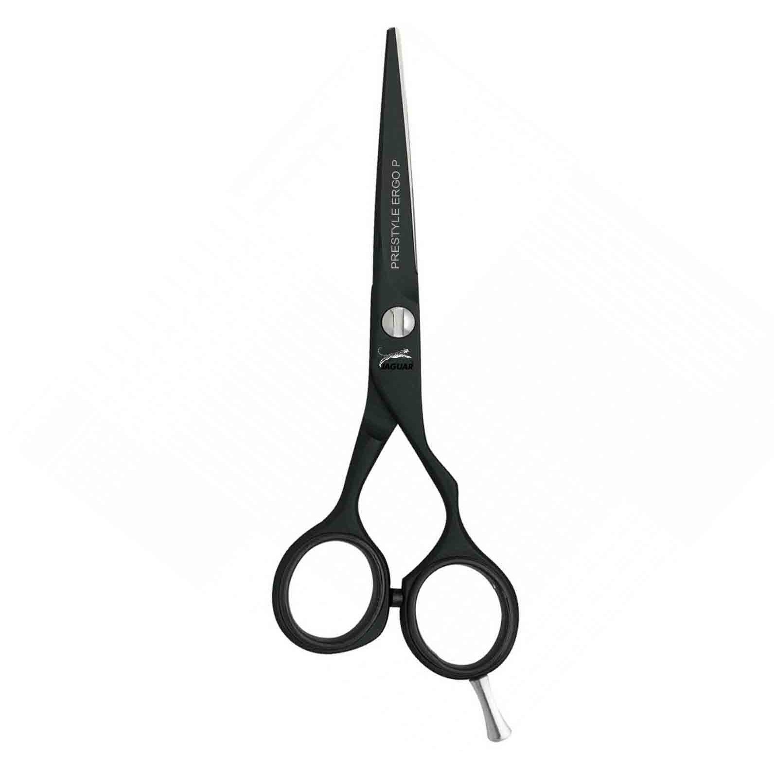 Foarfeca Profesionla Tuns Jaguar JA Prestyle Ergo P 5.5Inch Hairstyling Par, Limited Edition Satin Black