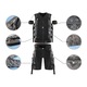 Costum EMS Body Suit, Creare Masa Musculara Fitness Microcurenti Electrostimulare Profesional Slabire Rapida Anticelulitic, ProBODY C