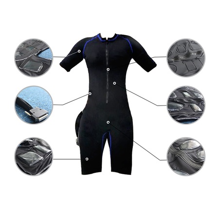 reaction Founder ink Costum EMS Body Suit, Creare Masa Musculara Fitness Microcurenti  Electrostimulare Profesional Slabire Rapida Anticelulitic, ProBODY WireLess  - eMAG.ro