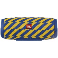 Boxa Portabila JBL Charge 3, Bluetooth, Waterproof, Albastru-Galben