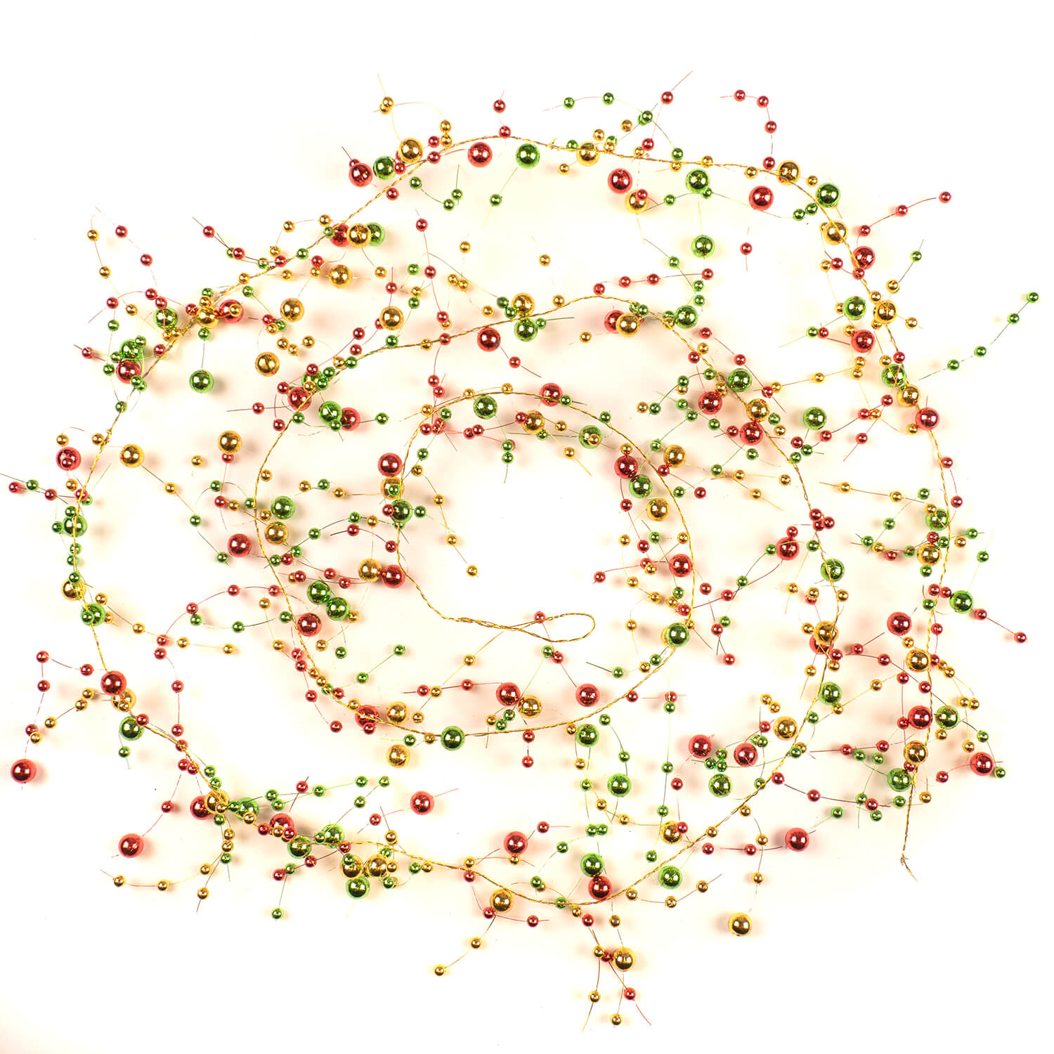 Ghirlanda Holly multicolora, 2.25 m