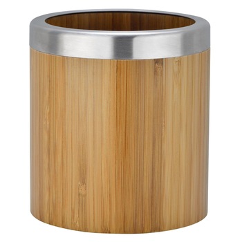 Suport tacamuri stativ rotund din bambus cu metal inoxidabil Ø12 cm Suport tacamuri stativ rotund din bambus cu metal inoxidabil Ø12 cm