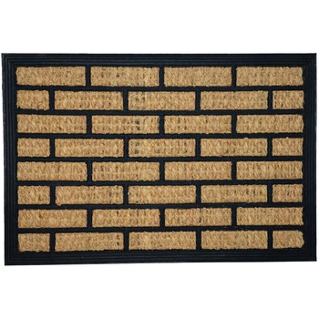 Covoras intrare Casa Plastor, fibre cocos, Bricks ,60x40cm Covoras intrare Casa Plastor, fibre cocos, Bricks ,60x40cm