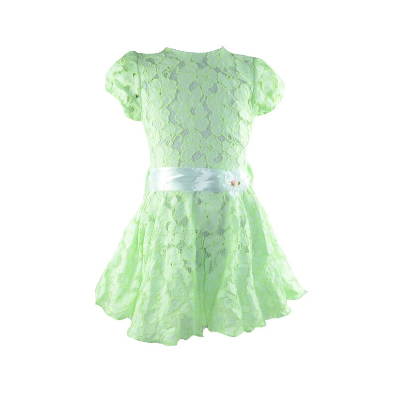 Rochita eleganta pentru fete Mini Junior MWA017, Verde