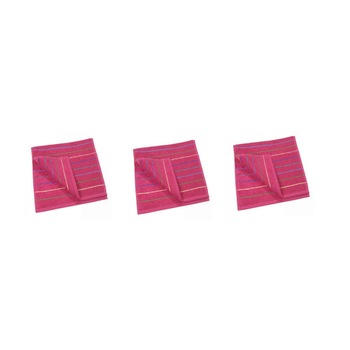 Set 3 prosoape Studio Casa Waves 70 x 140 cm, Fucsia Set 3 prosoape Studio Casa Waves 70 x 140 cm, Fucsia