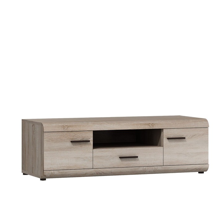 Comoda TV Emma EM04, MIRJAN24, stejar sonoma, 44x140x54 cm