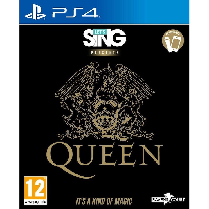Lets Sing Queen Single Mic Bundle PlayStation 4 Játékszoftver