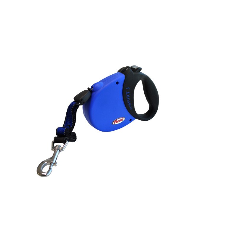 Lesa pentru caini Flexi Clasic M-Bleu