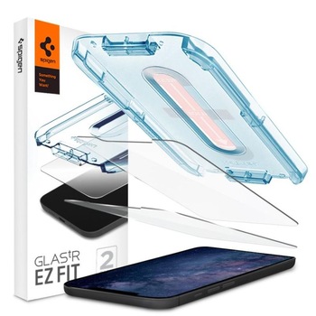 Folie sticla cu sistem de montare Case friendly Spigen GLAS.tR EZ FIT iPhone 12 Mini 2-Pack Folie sticla cu sistem de montare Case friendly Spigen GLAS.tR EZ FIT iPhone 12 Mini 2-Pack