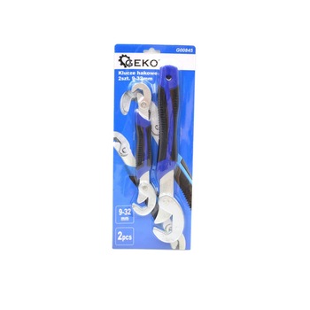 Set, chei reglabile, GEKO, universale, 9-32mm, 2 piese Set, chei reglabile, GEKO, universale, 9-32mm, 2 piese