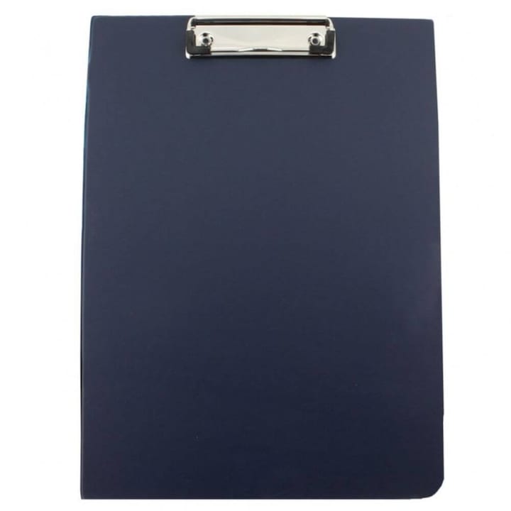 Clipboard A5 DACO Dublu, Albastru, Material Plastic