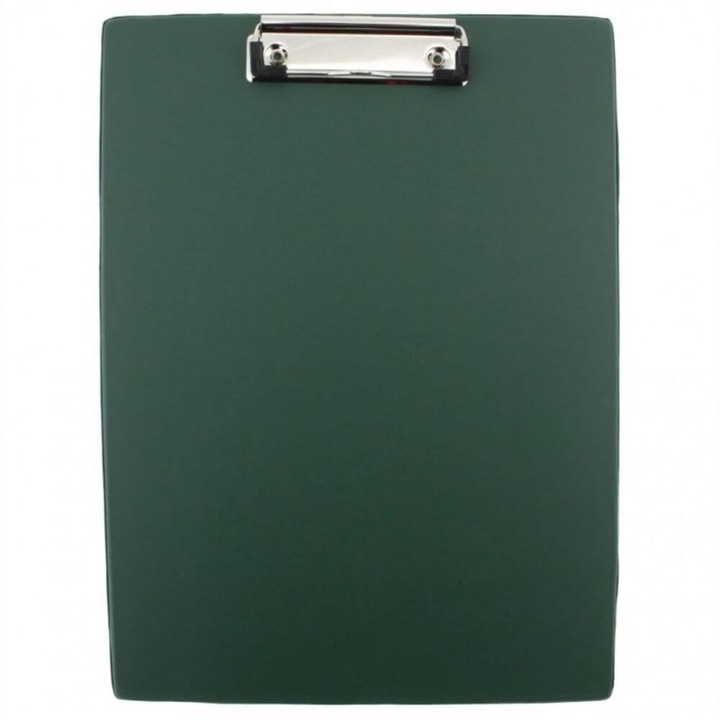 Clipboard A5 DACO Simplu, Verde, Material Plastic