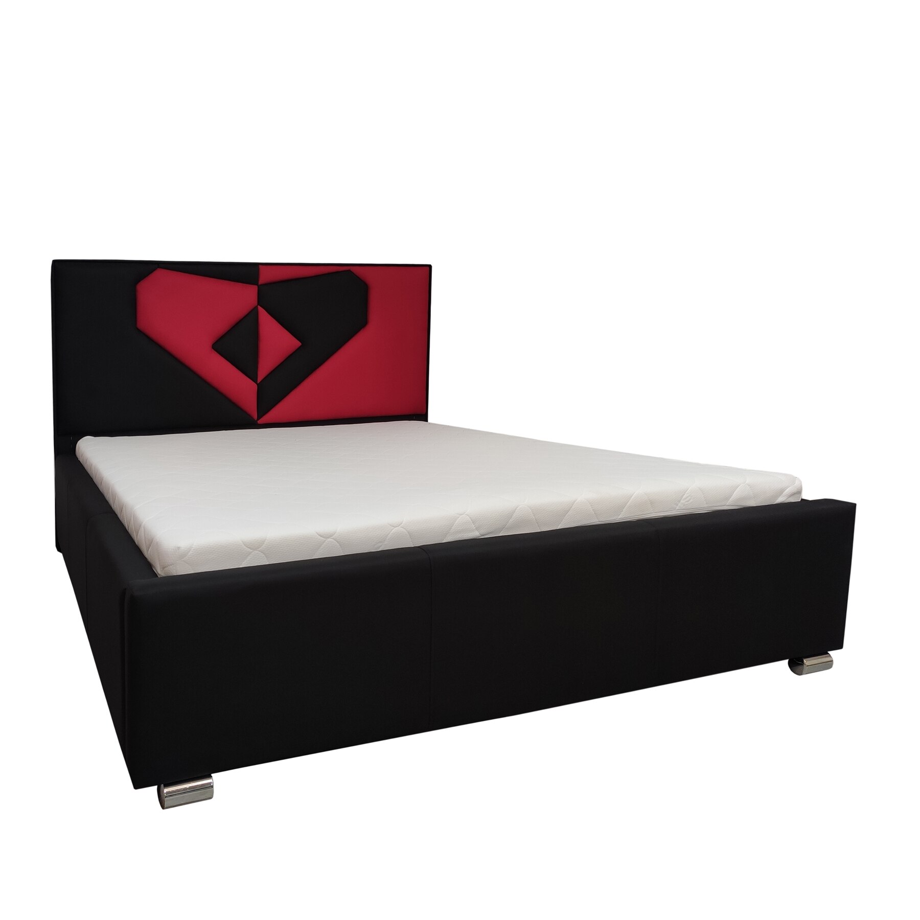 Pat Tapitat Genarom Love 160 cu Leat Inclus, Haiti 17 / Haiti 18, 217 x 177 x 117/41 cm