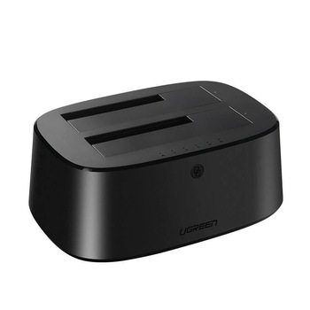 Statie de andocare UGREEN CM198 pentru HDD/SSD, 2.5''/3.5'', USB 3.0, Negru Statie de andocare UGREEN CM198 pentru HDD/SSD, 2.5''/3.5'', USB 3.0, Negru