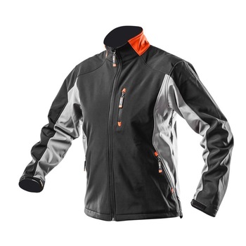 Geaca de lucru softshell, model Outdoor, marimea L/52, NEO Geaca de lucru softshell, model Outdoor, marimea L/52, NEO