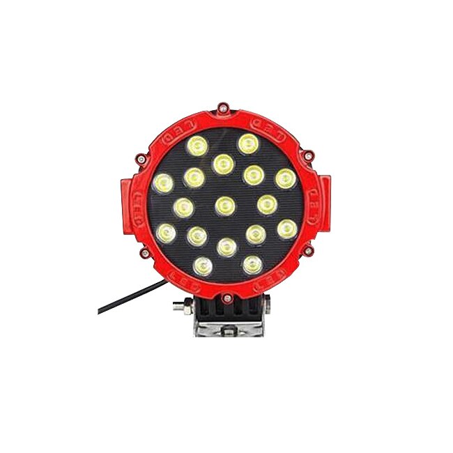 Proiector cu led din metal rotund 17x3W - 12/24V Kamar