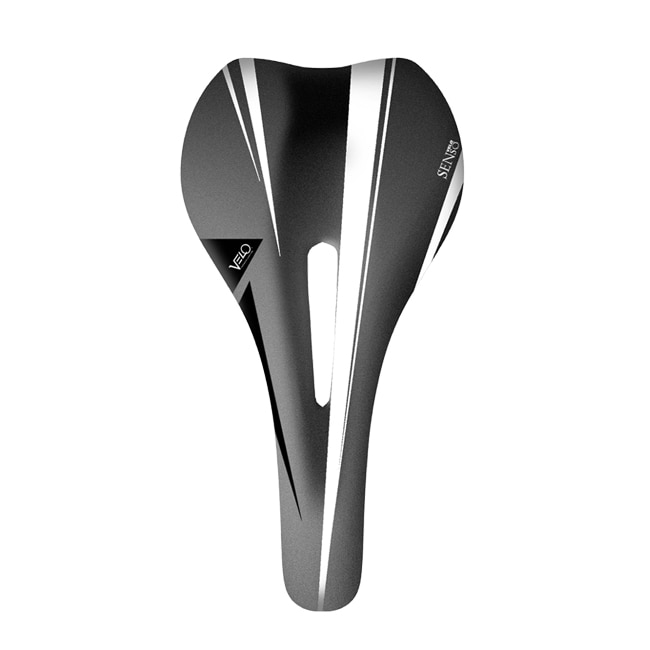 Sa pentru Bicicleta Velo Zip O, dimensiune 277x145mm, negru/alb