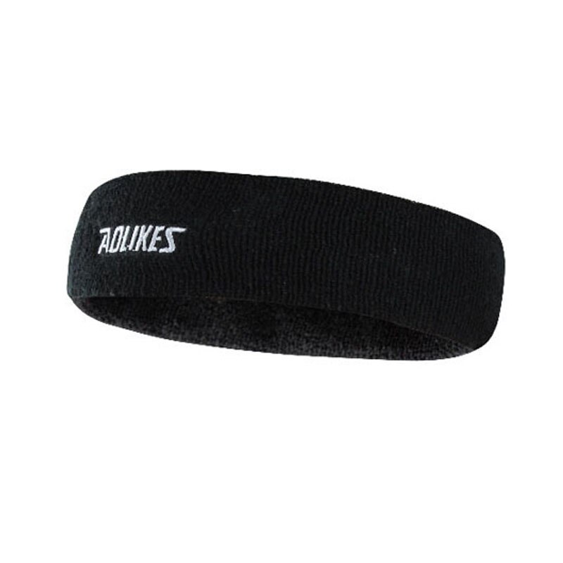 Bentita sport, Bumbac/Nailon/Elastan, Marime universala, 36 cm, Negru
