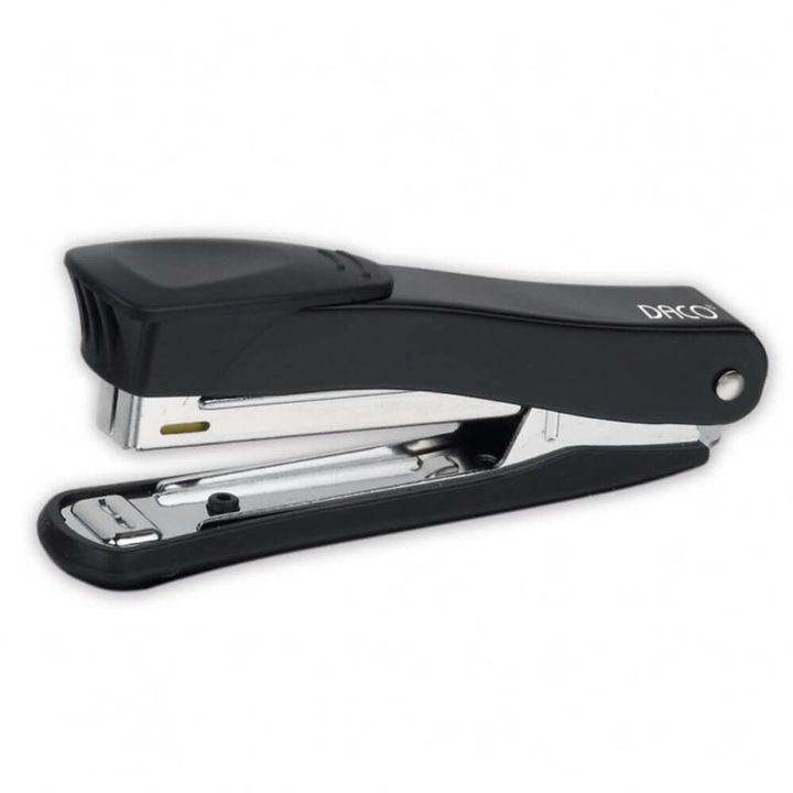 DACO tűzőgép 10, 12 lap, fekete fém test