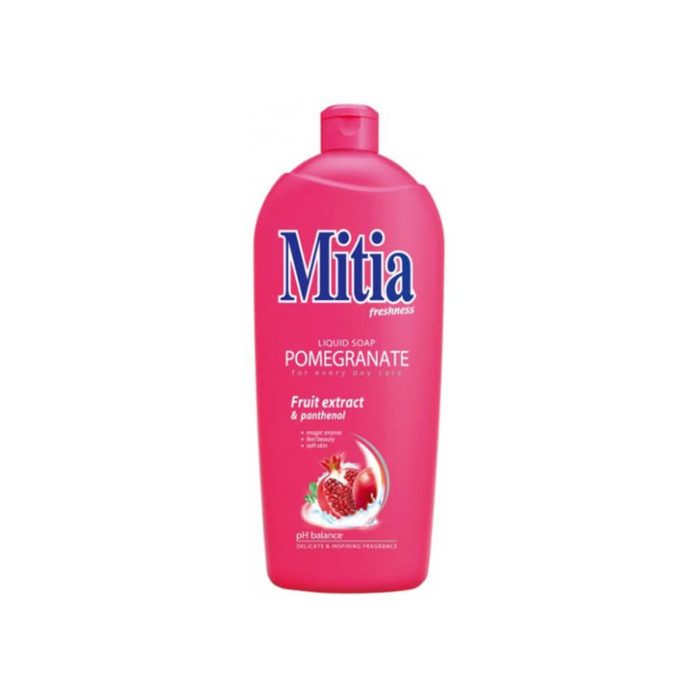 Rezerva Sapun Lichid MITIA Pomegranate, 1L, Extract de Rodie