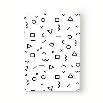 Caiet tip Agenda Heartwork cu muchie cusuta, Geometric minimalist, Latime 140 mm x Inaltime 200 mm Caiet tip Agenda Heartwork cu muchie cusuta, Geometric minimalist, Latime 140 mm x Inaltime 200 mm