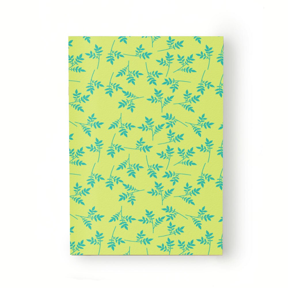 Caiet tip Agenda Heartwork cu muchie cusuta, Ramuri cu frunze grupate, Latime 140 mm x Inaltime 200 mm