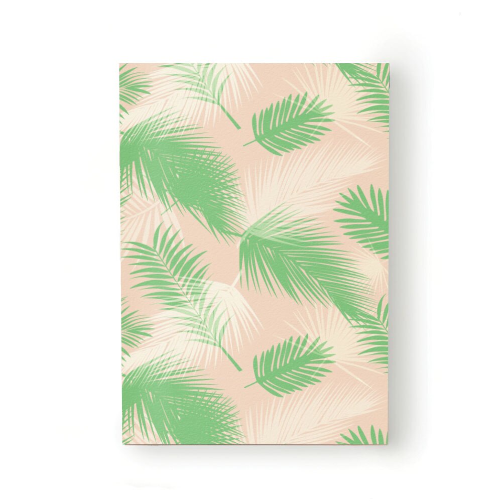 Caiet tip Agenda Heartwork cu muchie cusuta, Frunze de palmier, Latime 140 mm x Inaltime 200 mm