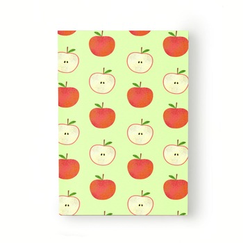 Caiet tip Agenda Heartwork cu muchie cusuta, Mere rosii, Latime 140 mm x Inaltime 200 mm Caiet tip Agenda Heartwork cu muchie cusuta, Mere rosii, Latime 140 mm x Inaltime 200 mm