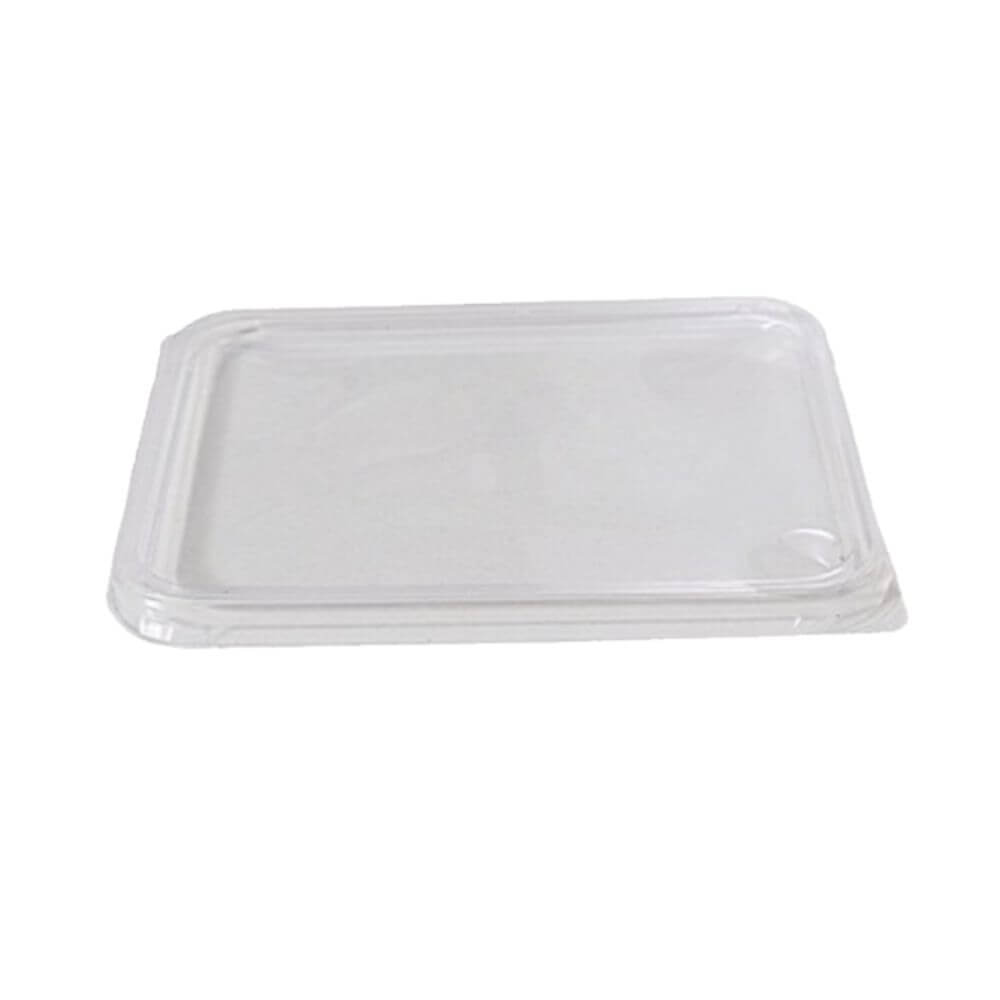 Set 200 Capace Plastic Coveris, 227x178x5 mm, pentru Tavite Negre