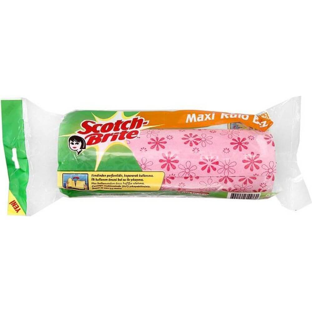 Laveta Roll Max SCOTCH BRITE, Model Floricele