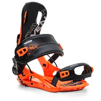 Legaturi Snowboard Raven Fastec FT270 Negru/Portocaliu M