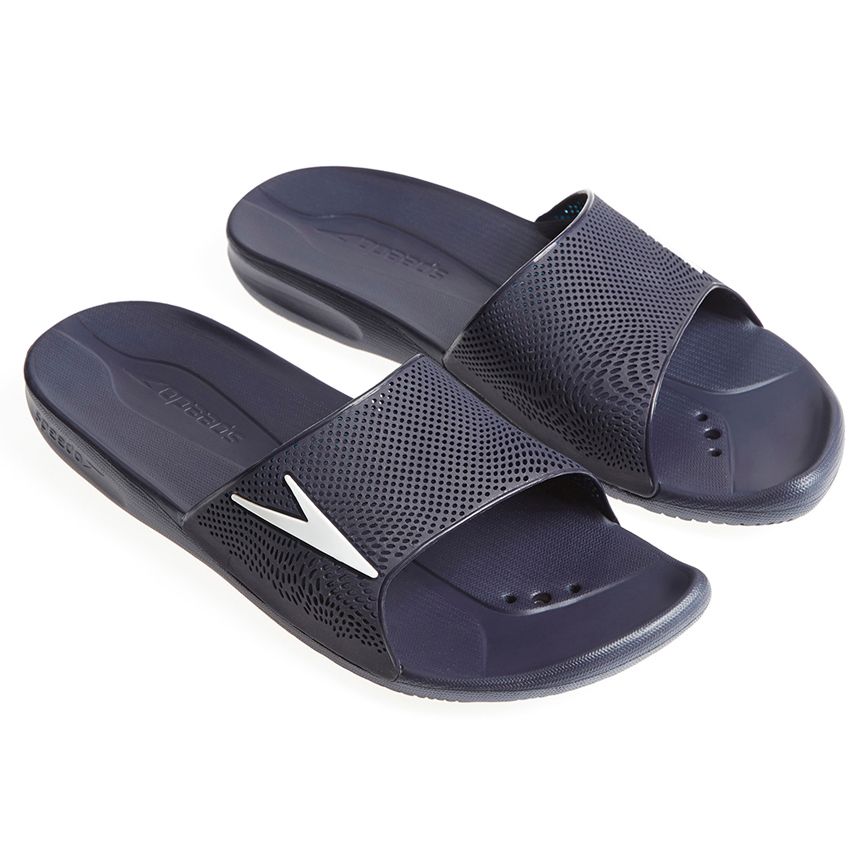 Papuci barbati, Atami II Max, Bleumarin/Alb