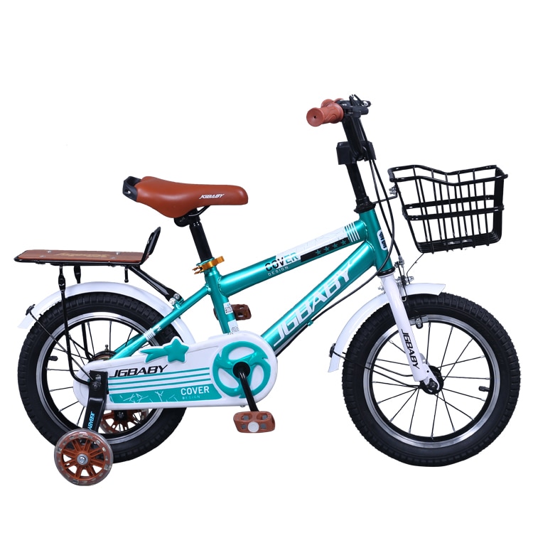 Pasture solo Time Bicicleta 14" Go Kart cu pedale pentru copii cu varsta intre 3-5 ani,cosulet,roti  ajutatoare silicon, culoare bleu cu alb - eMAG.ro