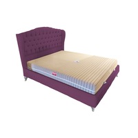 pat tapitat dream mov mobambient cu tablie chesterfield din catifea somiera metalica rabatabila lada de depozitare pentru saltea 160 x 200 cm imagen 25_0_
0