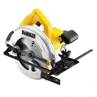 Ferastrau circular de mana compact DeWALT DWE560-Qs, cu o adancime de taiere de 65 mm, 1350W, 5500rpm, disc 184mm, 3.7kg