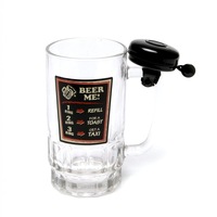 Cana de bere ShantavoE 378, pahar, cu clopot, 500 ml