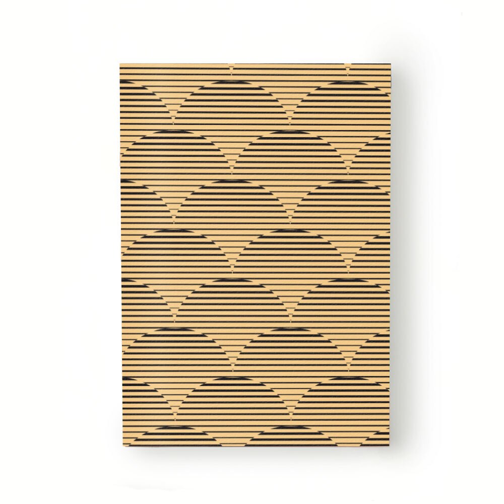 Caiet tip Agenda Heartwork cu muchie cusuta, Arc portocaliu, Latime 140 mm x Inaltime 200 mm