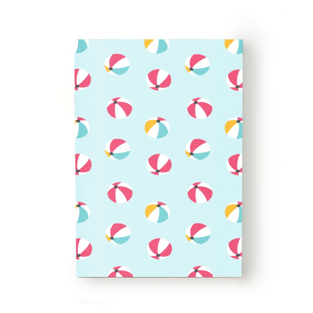 Caiet tip Agenda Heartwork cu muchie cusuta, Mingi pe plaja, Latime 140 mm x Inaltime 200 mm