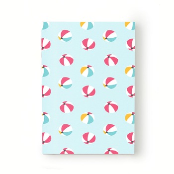 Caiet tip Agenda Heartwork cu muchie cusuta, Mingi pe plaja, Latime 140 mm x Inaltime 200 mm Caiet tip Agenda Heartwork cu muchie cusuta, Mingi pe plaja, Latime 140 mm x Inaltime 200 mm