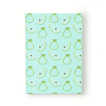 Caiet tip Agenda Heartwork cu muchie cusuta, Contur pere, Latime 140 mm x Inaltime 200 mm Caiet tip Agenda Heartwork cu muchie cusuta, Contur pere, Latime 140 mm x Inaltime 200 mm