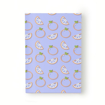 Caiet tip Agenda Heartwork cu muchie cusuta, Contur portocale mov, Latime 140 mm x Inaltime 200 mm Caiet tip Agenda Heartwork cu muchie cusuta, Contur portocale mov, Latime 140 mm x Inaltime 200 mm