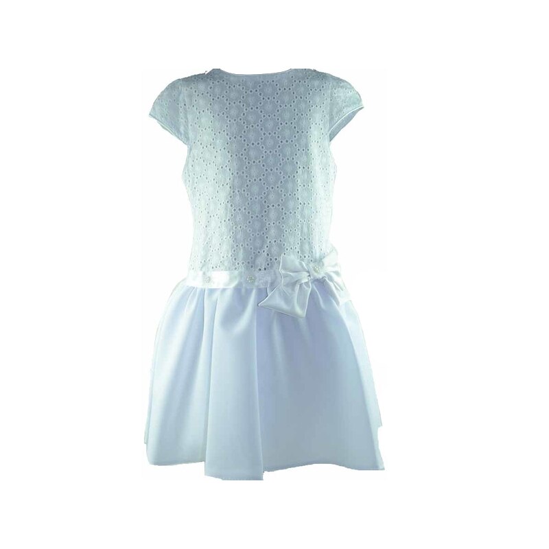 Rochie eleganta pentru fete Mini Junior, Alb