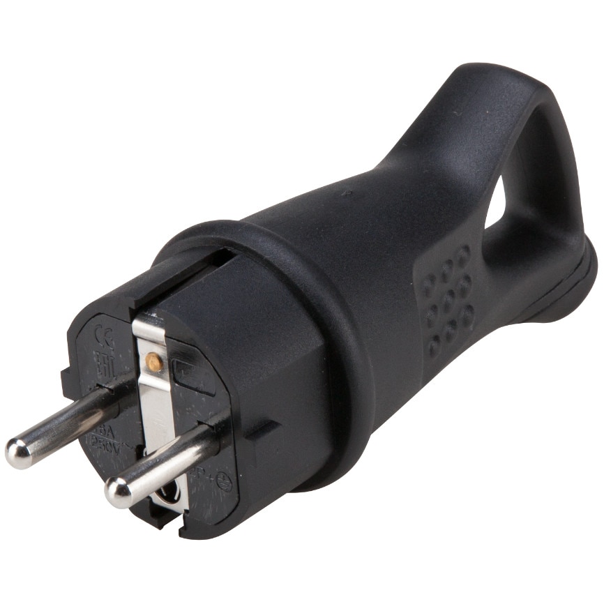 Stecher Cauciuc cu Maner Schuko EvoTools, 16A