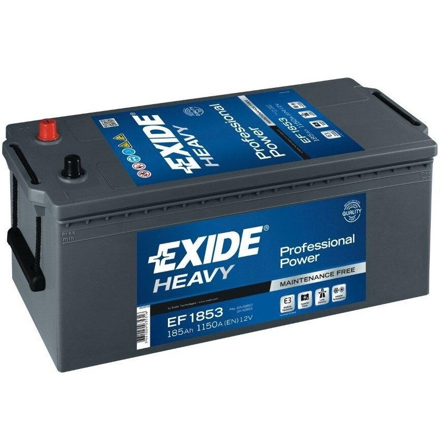 Baterie auto Exide Professional Power 185Ah 1150A EF1853 1150