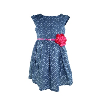 Rochita eleganta pentru fete Mini Junior, Albastru Rochita eleganta pentru fete Mini Junior, Albastru