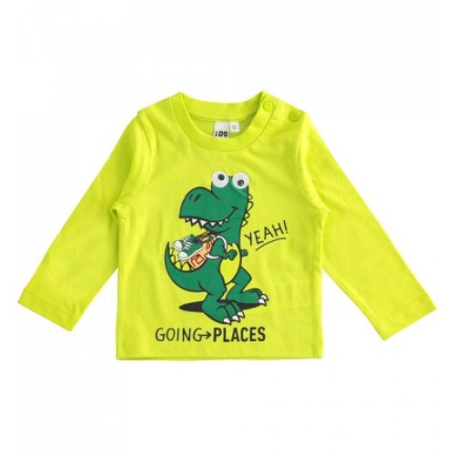 Bluza baiat Ido,verde praz cu