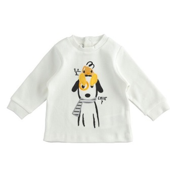 Bluza Sarabanda cu catel alb Bluza Sarabanda cu catel alb