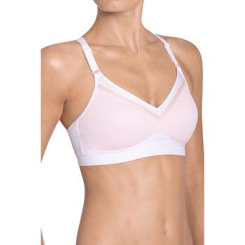 Bustiera, Triaction by Triumph Free Motion N, Alb/Roz melange Bustiera, Triaction by Triumph Free Motion N, Alb/Roz melange