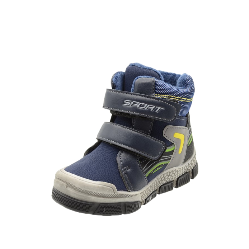 Ghete imblanite pentru baieti Tom Miki C-T7943-B, Bleumarin