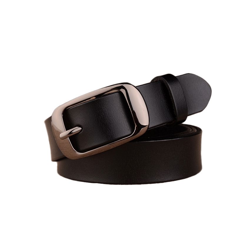 Curea dama,BTG,clasica piele naturala,neagra